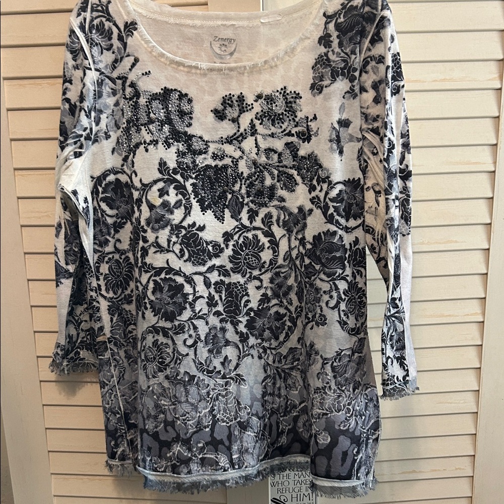 Floral Long Sleeve Top